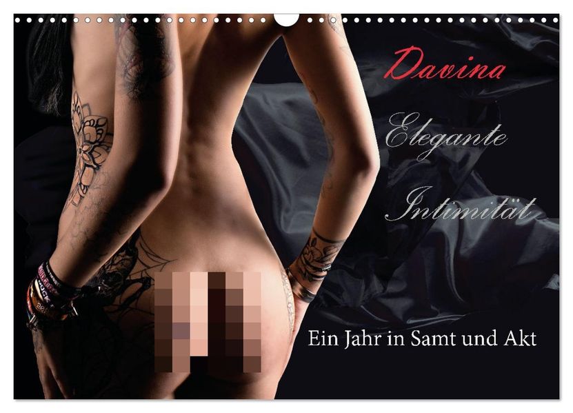 Elegante Intimität (Wandkalender 2027 DIN A3 quer) CALVENDO Monatskalender