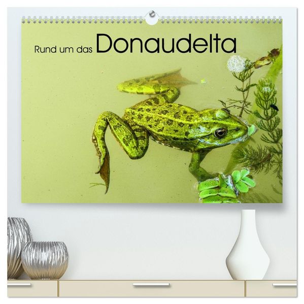 Rund um das Donaudelta (hochwertiger Premium Wandkalender 2027 DIN A2 quer) Kunstdruck in Hochglanz