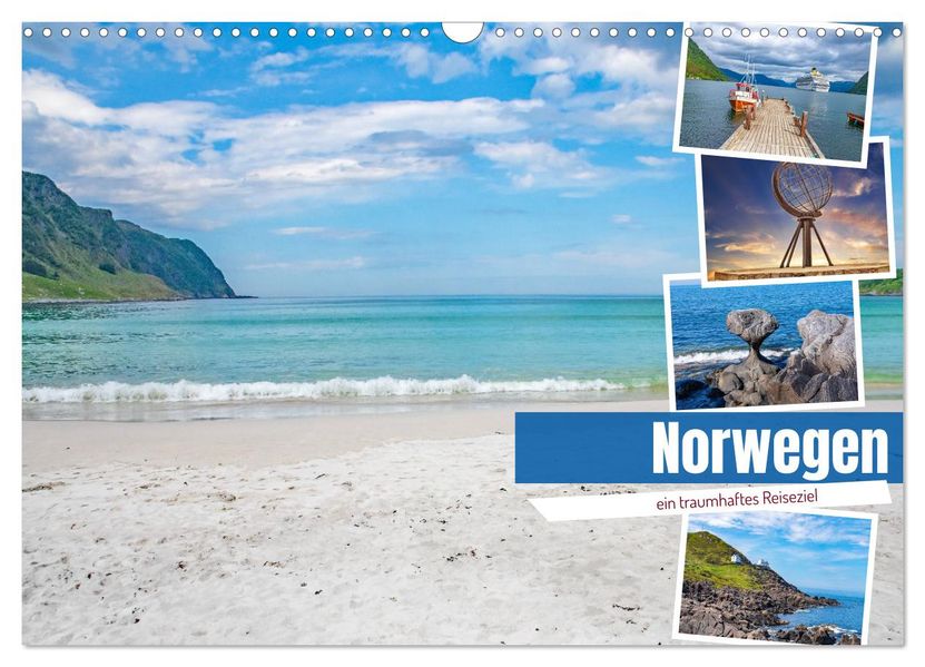 Norwegen - ein traumhaftes Reiseziel (Wandkalender 2027 DIN A3 quer) CALVENDO Monatskalender