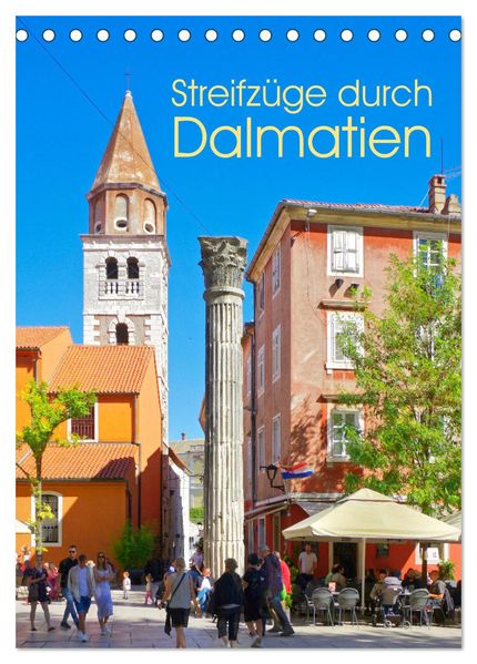 Streifzüge durch Dalmatien (Tischkalender 2027 DIN A5 hoch) CALVENDO Monatskalender