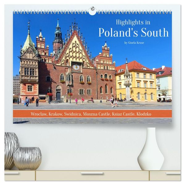 Highlights in Poland's South (High Quality Premium Wall Calendar 2027 DIN A2 landscape)CALVENDO 12 Month Wall Calendar