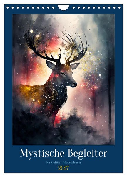 Mystische Begleiter (Wandkalender 2027 DIN A4 hoch) CALVENDO Monatskalender