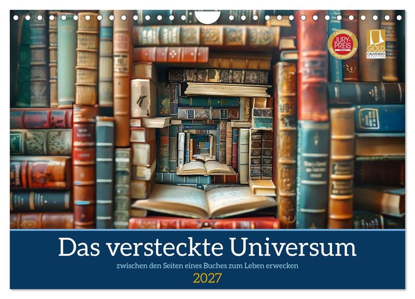 Das versteckte Universum (Wandkalender 2027 DIN A4 quer) CALVENDO Monatskalender