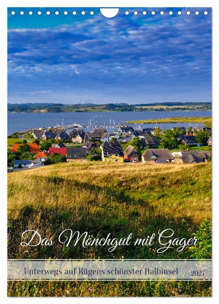 Das Mönchgut mit Gager (Wandkalender 2027 DIN A4 hoch) CALVENDO Monatskalender