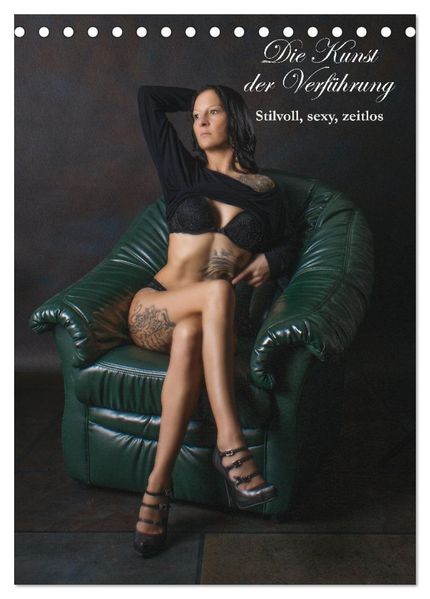 Boudoir - Sensual (Tischkalender 2027 DIN A5 hoch) CALVENDO Monatskalender