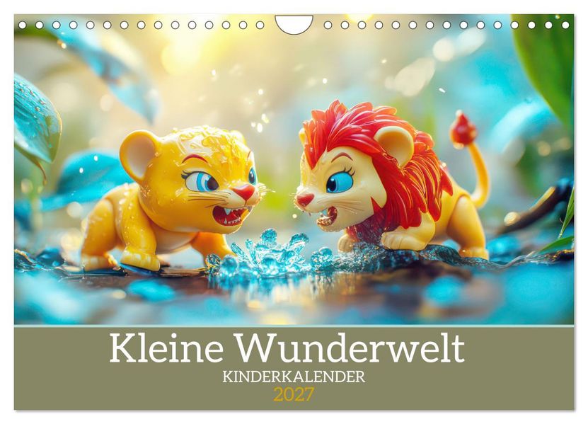Kleine Wunderwelt - Kinderkalender (Wandkalender 2027 DIN A4 quer) CALVENDO Monatskalender