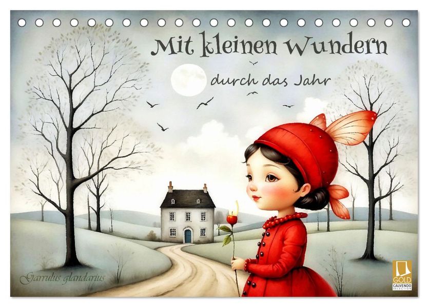 Mit kleinen Wundern durch das Jahr (Tischkalender 2027 DIN A5 quer) CALVENDO Monatskalender