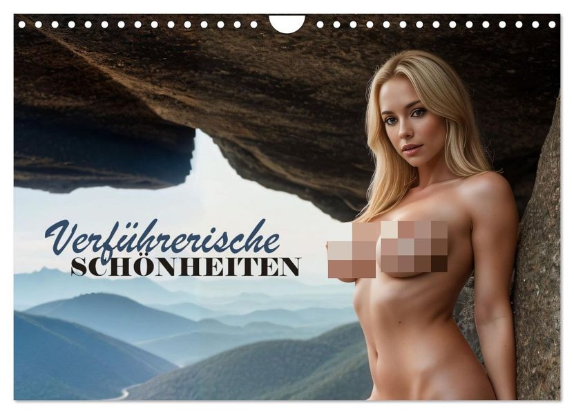 Verführerische Schönheiten (Wandkalender 2027 DIN A4 quer) CALVENDO Monatskalender