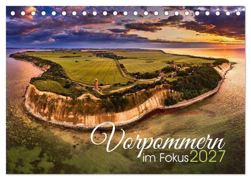 Vorpommern im Fokus (Tischkalender 2027 DIN A5 quer) CALVENDO Monatskalender