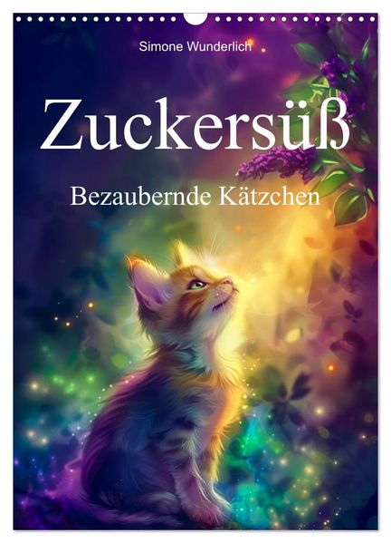Zuckersüß - Bezaubernde Kätzchen (Wandkalender 2027 DIN A3 hoch) CALVENDO Monatskalender