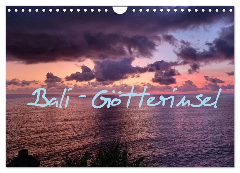 Bali - Götterinsel (Wandkalender 2027 DIN A4 quer) CALVENDO Monatskalender