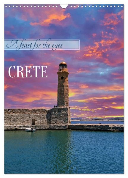 A feast for the eyes - Crete (Wall Calendar 2027 DIN A3 portrait) CALVENDO 12 Month Wall Calendar