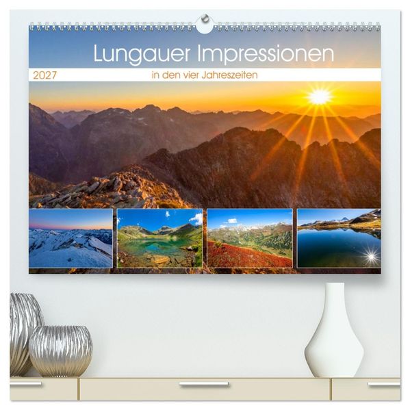 Lungauer Impressionen (hochwertiger Premium Wandkalender 2027 DIN A2 quer) Kunstdruck in Hochglanz