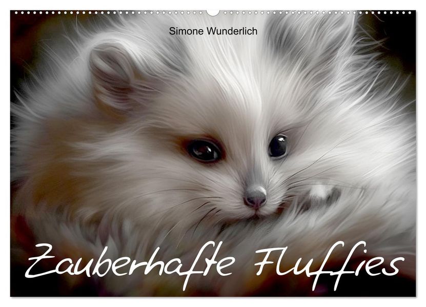 Zauberhafte Fluffies (Wandkalender 2027 DIN A2 quer) CALVENDO Monatskalender