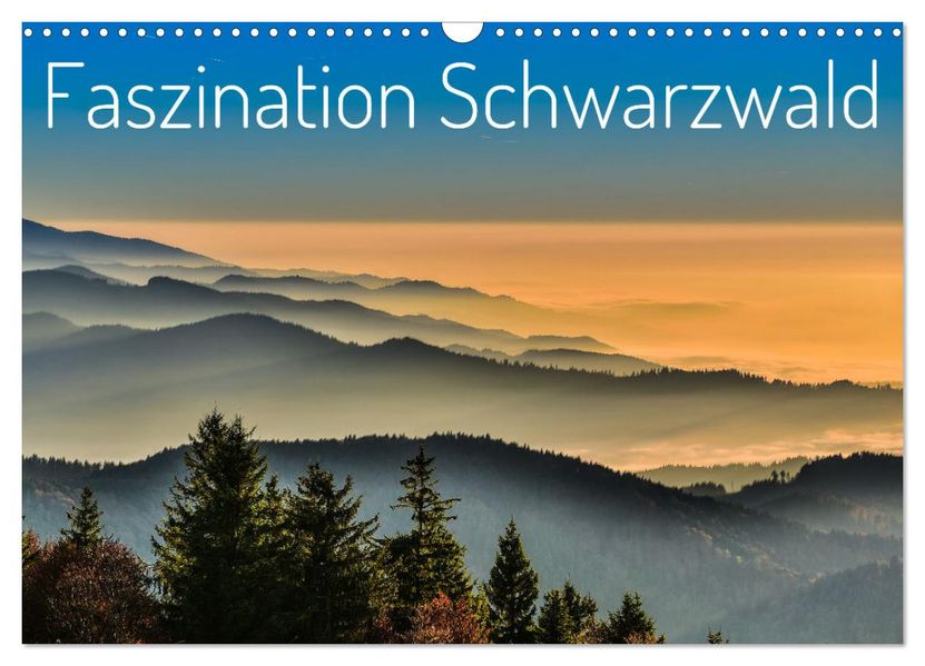 Faszination Schwarzwald (Wandkalender 2027 DIN A3 quer) CALVENDO Monatskalender