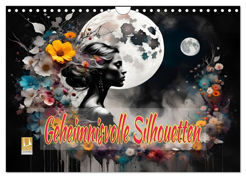 Geheimnisvolle Silhouetten (Wandkalender 2027 DIN A4 quer) CALVENDO Monatskalender