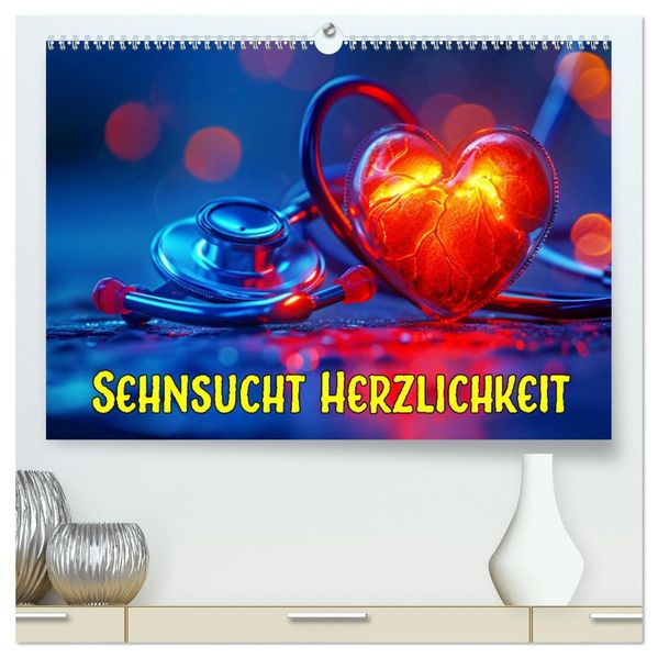 Sehnsucht Herzlichkeit (hochwertiger Premium Wandkalender 2027 DIN A2 quer) Kunstdruck in Hochglanz