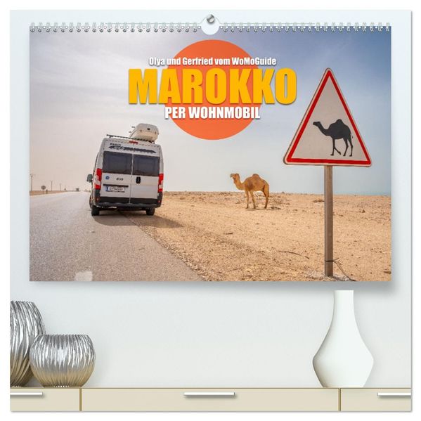 MAROKKO per WOHNMOBIL (hochwertiger Premium Wandkalender 2027 DIN A2 quer) Kunstdruck in Hochglanz