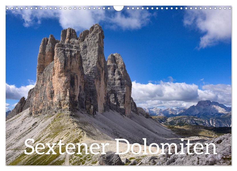 Sextener Dolomiten (Wandkalender 2027 DIN A3 quer) CALVENDO Monatskalender