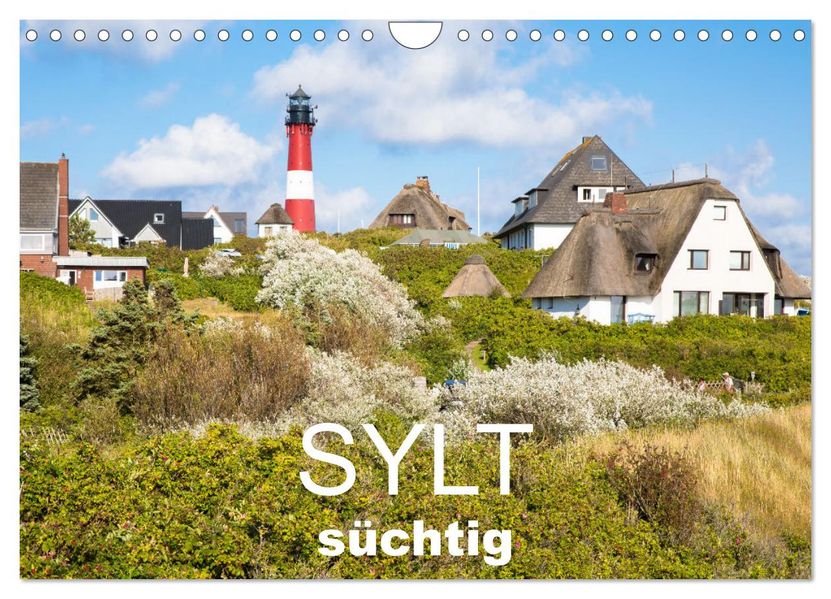 Sylt süchtig (Wandkalender 2027 DIN A4 quer) CALVENDO Monatskalender