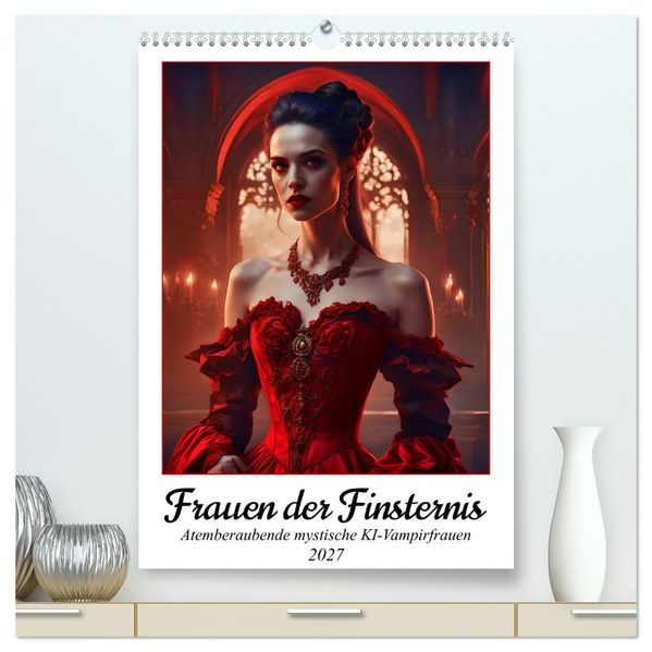 Frauen der Finsternis (hochwertiger Premium Wandkalender 2027 DIN A2 hoch) Kunstdruck in Hochglanz