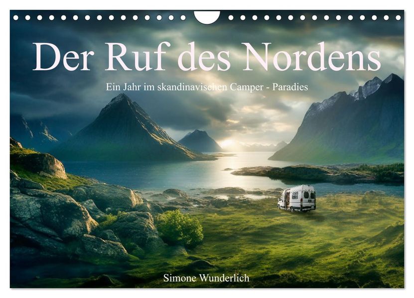 Der Ruf des Nordens (Wandkalender 2027 DIN A4 quer) CALVENDO Monatskalender