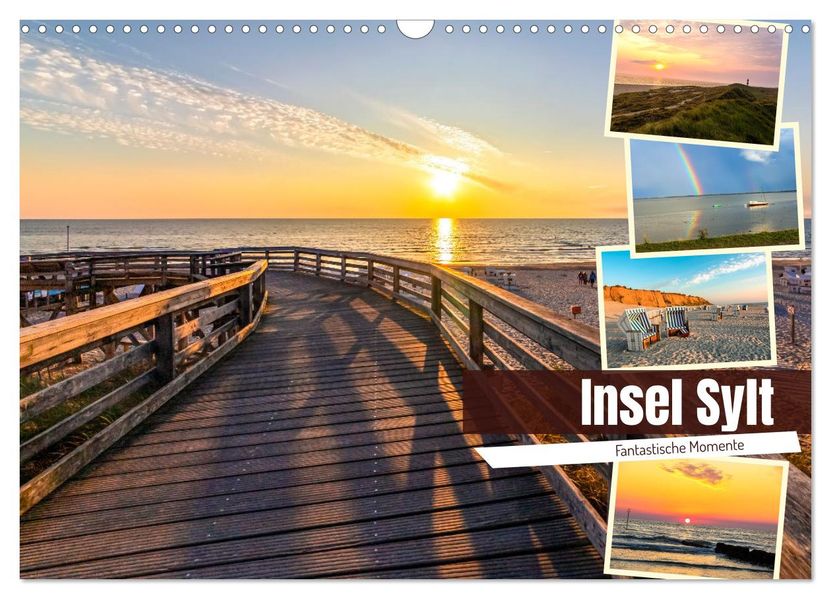 Insel Sylt - Fantastische Momente (Wandkalender 2027 DIN A3 quer) CALVENDO Monatskalender