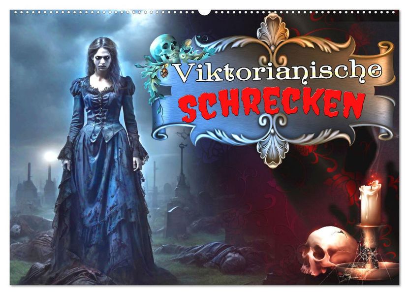 Viktorianische Schrecken (Wandkalender 2027 DIN A2 quer) CALVENDO Monatskalender