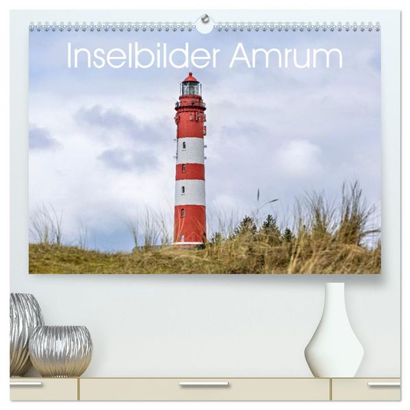 Inselbilder Amrum (hochwertiger Premium Wandkalender 2027 DIN A2 quer) Kunstdruck in Hochglanz