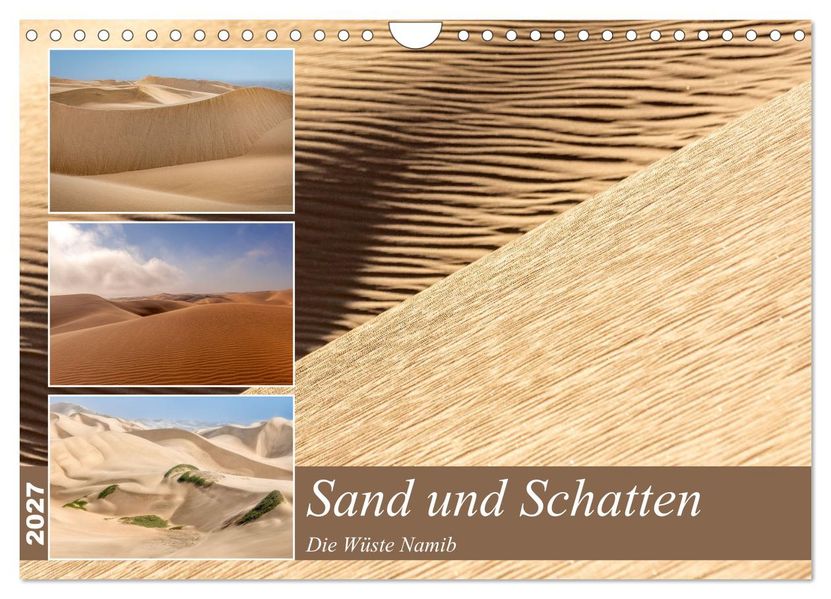 Sand und Schatten (Wandkalender 2027 DIN A4 quer) CALVENDO Monatskalender