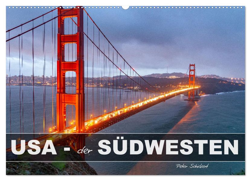 USA - Der Südwesten (Wandkalender 2027 DIN A2 quer) CALVENDO Monatskalender