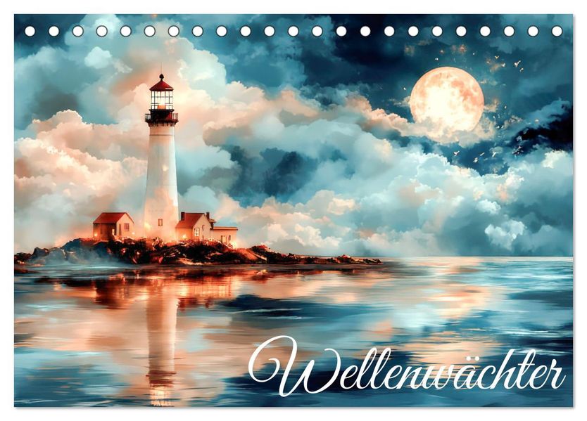 Wellenwächter (Tischkalender 2027 DIN A5 quer) CALVENDO Monatskalender