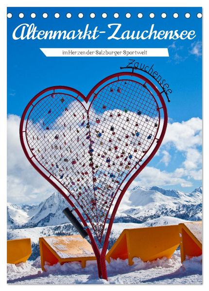 Altenmarkt-Zauchensee (Tischkalender 2027 DIN A5 hoch) CALVENDO Monatskalender