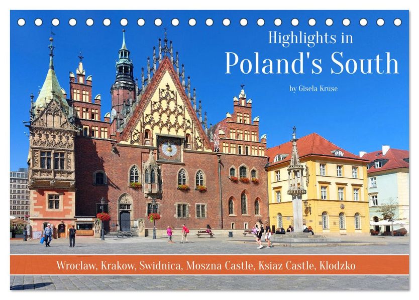 Highlights in Poland's South (Desk Calendar 2027 DIN A5 landscape) CALVENDO 12 Month DeskCalendar
