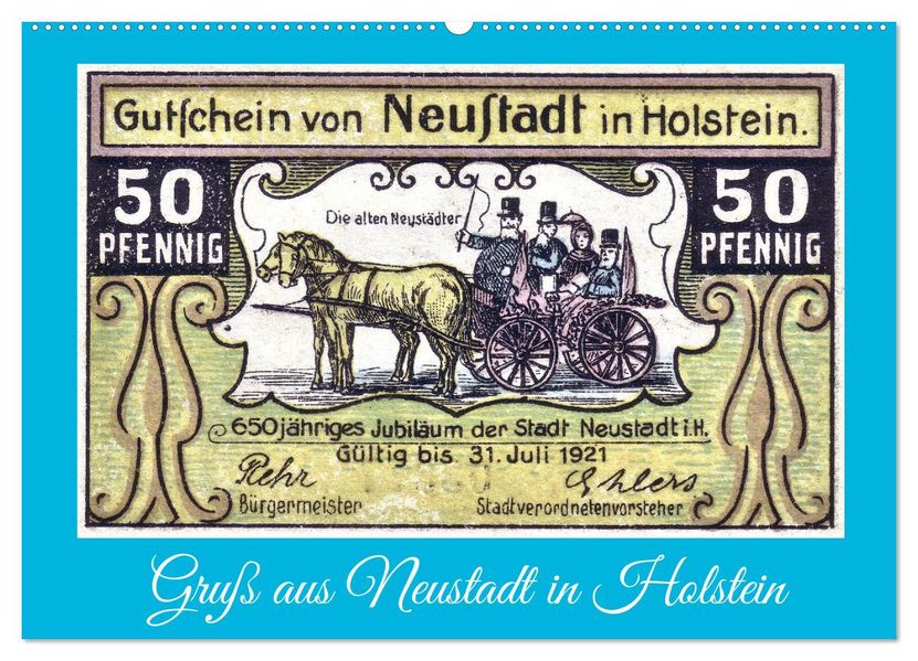 Gruß aus Neustadt in Holstein (Wandkalender 2027 DIN A2 quer) CALVENDO Monatskalender