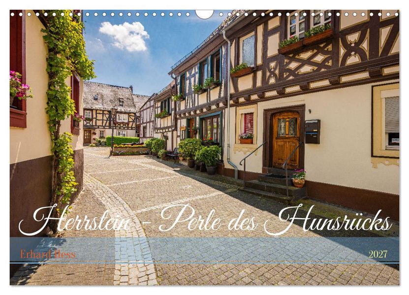 Herrstein - Perle des Hunsrücks (Wandkalender 2027 DIN A3 quer) CALVENDO Monatskalender