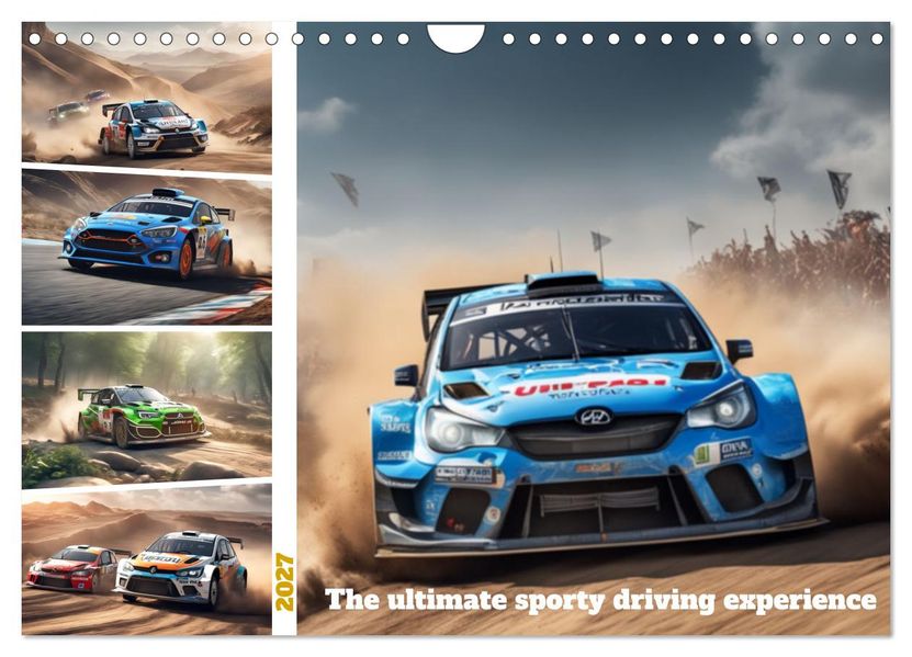 The ultimate sporty driving experience (Wall Calendar 2027 DIN A4 landscape) CALVENDO 12 Month Wall Calendar