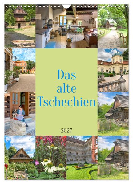 Das alte Tschechien (Wandkalender 2027 DIN A3 hoch) CALVENDO Monatskalender