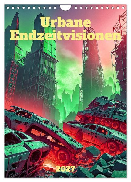 Urbane Endzeitvisionen (Wandkalender 2027 DIN A4 hoch) CALVENDO Monatskalender