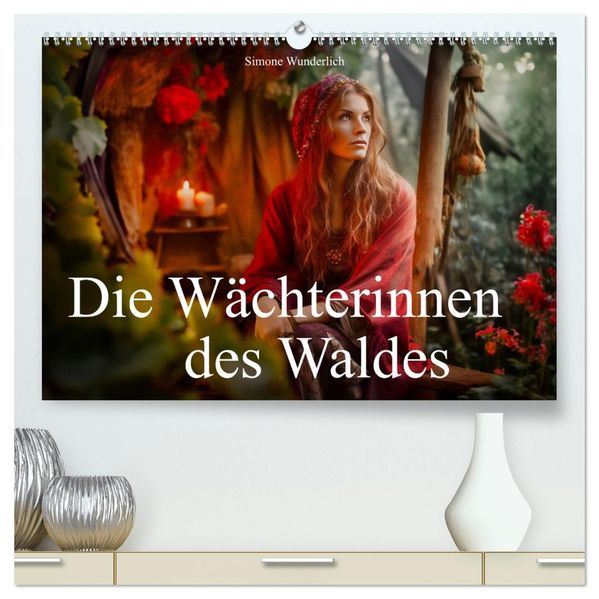 Die Wächterinnen des Waldes (hochwertiger Premium Wandkalender 2027 DIN A2 quer) Kunstdruck in Hochglanz
