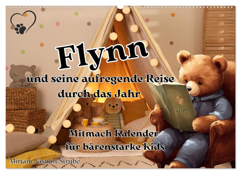 Flynn und seine aufregende Reise durch das Jahr (Wandkalender 2027 DIN A2 quer) CALVENDO Monatskalender