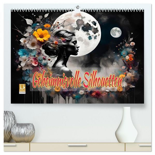 Geheimnisvolle Silhouetten (hochwertiger Premium Wandkalender 2027 DIN A2 quer) Kunstdruck in Hochglanz