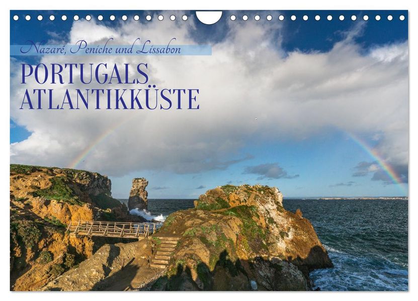 Portugals Atlantikküste (Wandkalender 2027 DIN A4 quer) CALVENDO Monatskalender