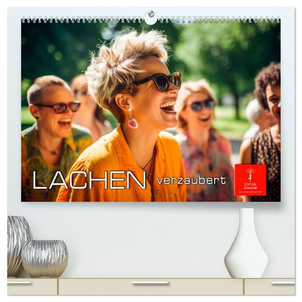 Lachen verzaubert (hochwertiger Premium Wandkalender 2027 DIN A2 quer) Kunstdruck in Hochglanz