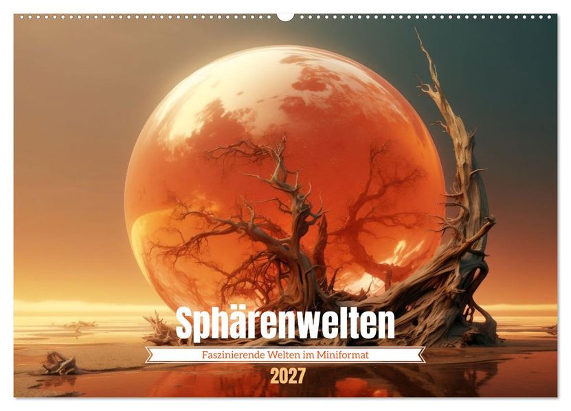 Sphärenwelten (Wandkalender 2027 DIN A2 quer) CALVENDO Monatskalender