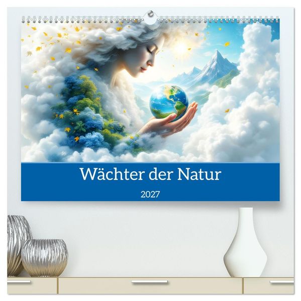 Wächter der Natur (hochwertiger Premium Wandkalender 2027 DIN A2 quer) Kunstdruck in Hochglanz