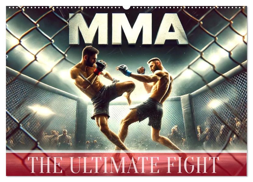 MMA UK - The ultimate fight (Wall Calendar 2027 DIN A2 landscape) CALVENDO 12 Month Wall Calendar