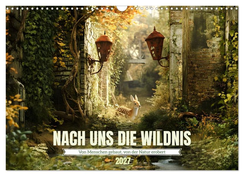 Nach uns die Wildnis (Wandkalender 2027 DIN A3 quer) CALVENDO Monatskalender