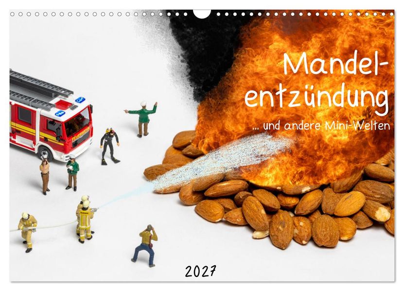 Mandelentzündung... und andere Mini-Welten (Wandkalender 2027 DIN A3 quer) CALVENDO Monatskalender