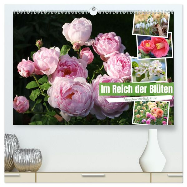 Im Reich der Blüten (hochwertiger Premium Wandkalender 2027 DIN A2 quer) Kunstdruck in Hochglanz